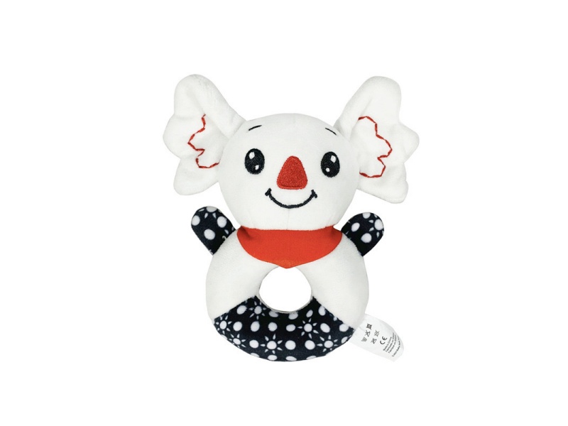 Bb Called The White Koala Baby Soothing Plush Hand-Cranked Ring