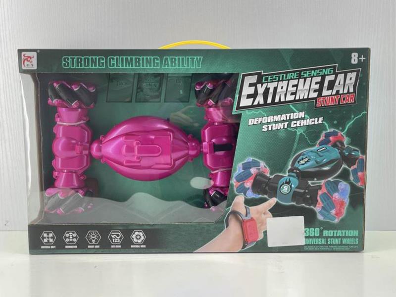 1:16 2.4G Dual-Mode 9-Channel Remote Control Spray Stunt Car With Lights(Included Batteries)