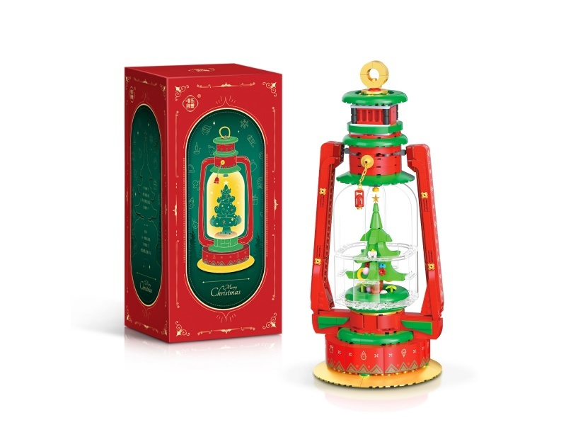 Christmas Camping Lamp Building Blocks 806PCS