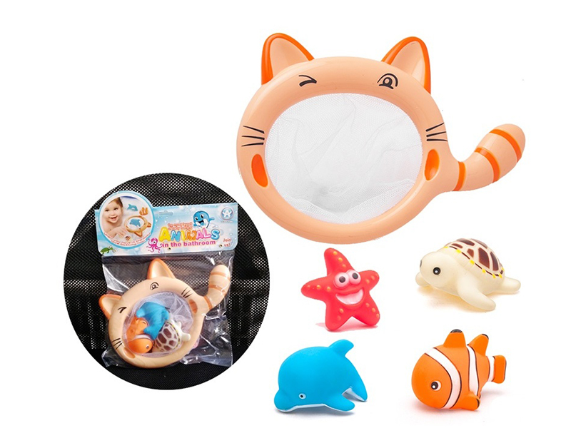 Vinyl Animals Scoop Net Set