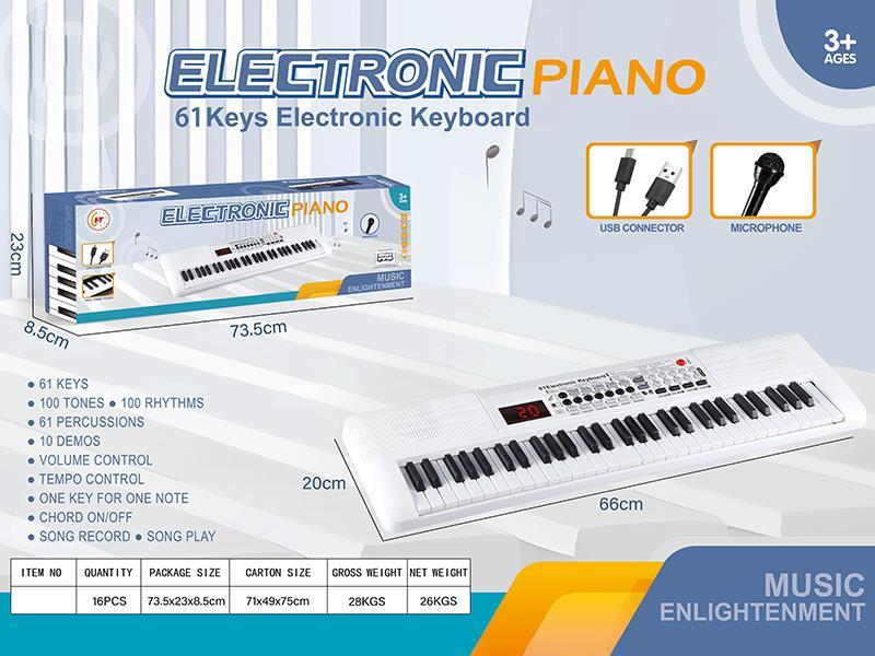 61 Keys Electronic Organ