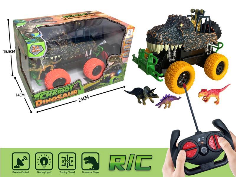 1:24 R/C 4Ch Tyrannosaurus Rex With Light