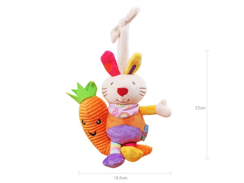 Rabbit Rope Baby Plush Music Pendant