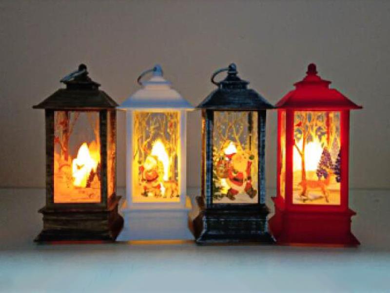 12PCS Christmas Single Wax Lamp