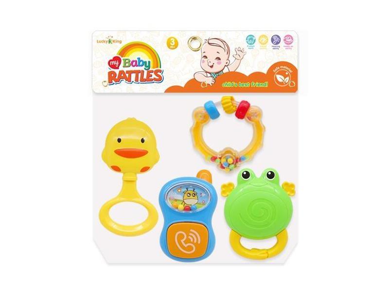 4PCS Baby Rattles