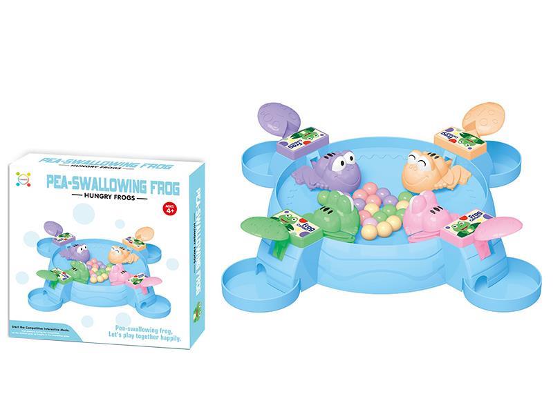 Frog Swallowing Pea Game