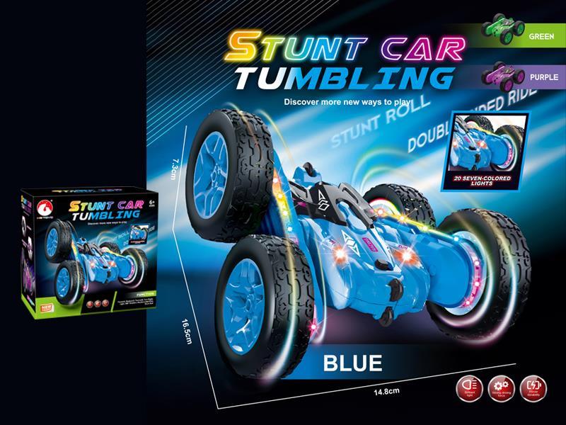 R/C 4-Wheel Double-Sided Vehicle With Light