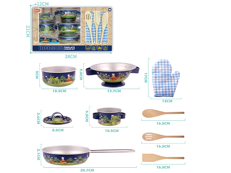 Tinplate Cooking Set