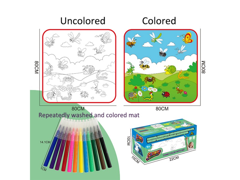 Graffiti Blanket Insect Style