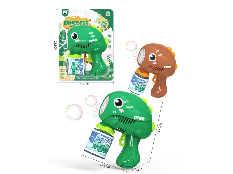 Dinosaur Bubble Gun (Fully Automatic 20 Holes)