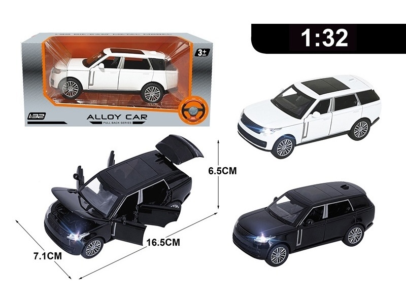 1:32 Alloy Model Window Box Rebound Force/With Light And Sound, 3 Ag13 Batteries Included