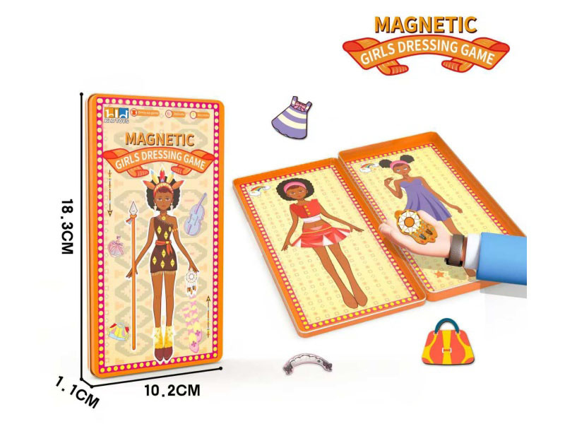 Magnetism Girls Dressing Game
