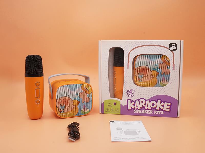 Capybara Karaoke Speaker Set
