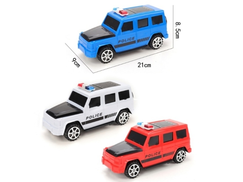 Inertial Police Car Mercedes-Benz G-Class