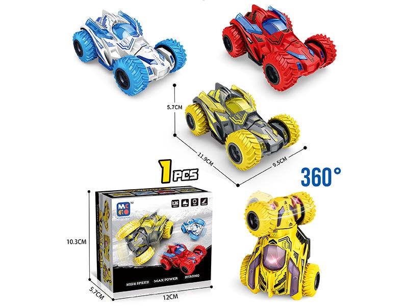 Friction Rotating Stunt Car