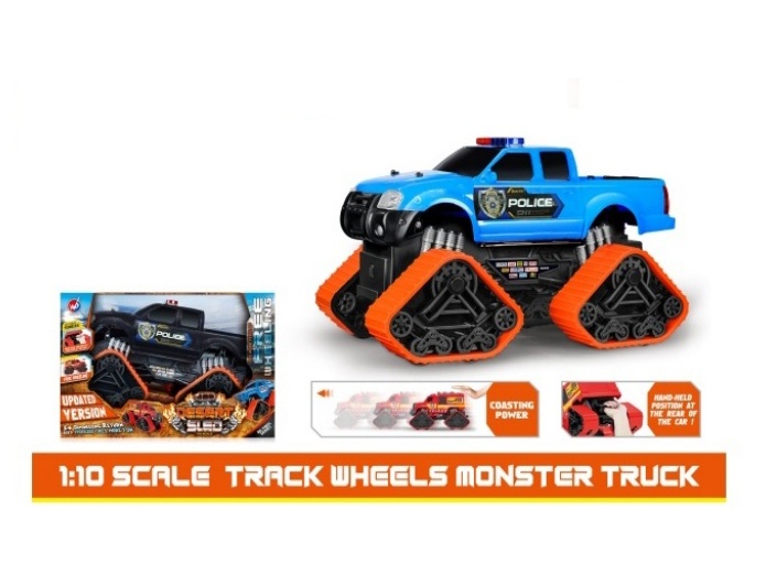 1:10 Hot Wheels Police Car Inertia Car