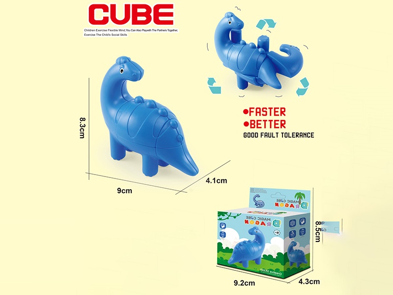 Dinosaur Rubik'S Cube