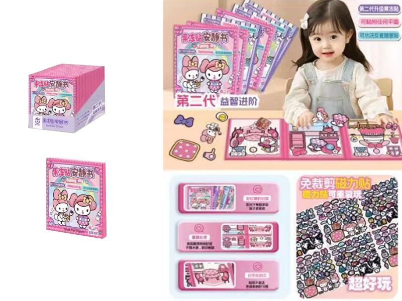 Stickers Quiet Book 24pcs