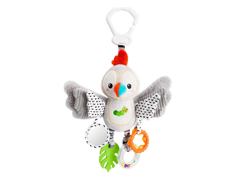 Vocal Parrot Baby Soothing Plush Pendant