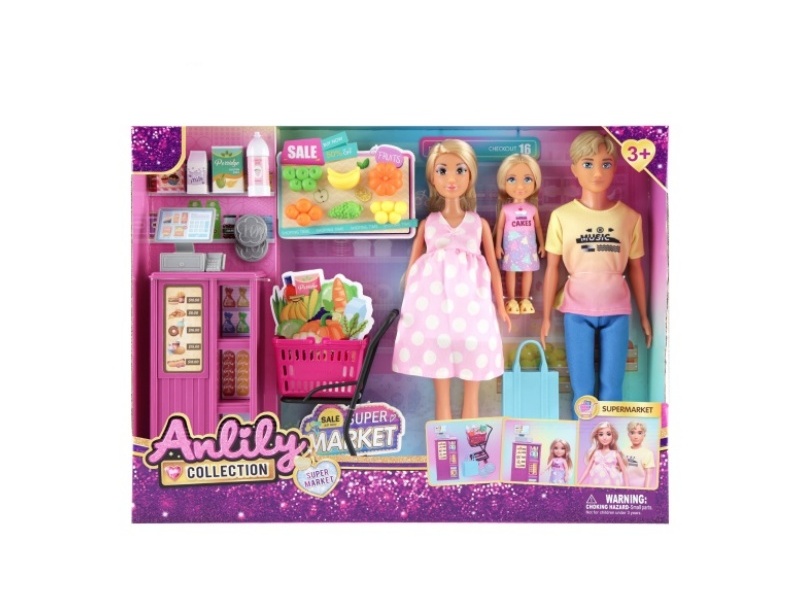 11.5-Inch Solid Doll (Brown Skin Color)