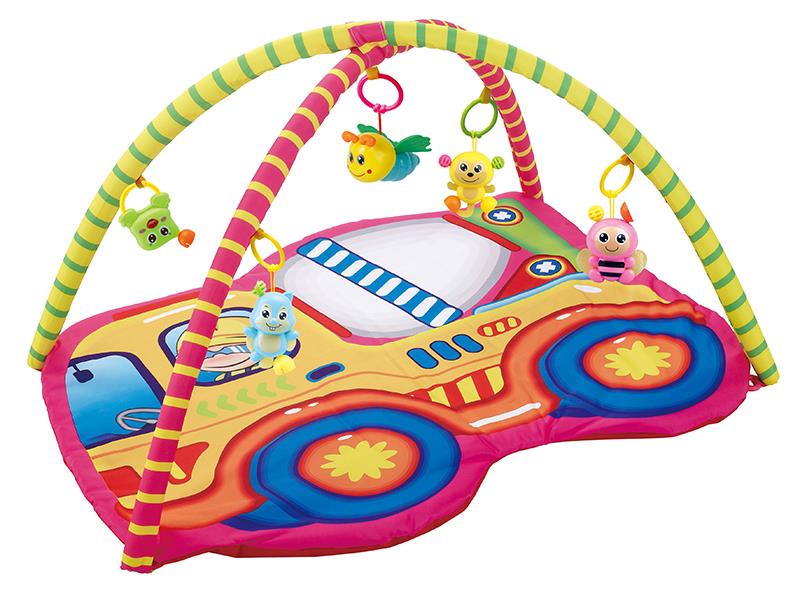 Concrete Mixer Shaped Baby Fitness Blanket