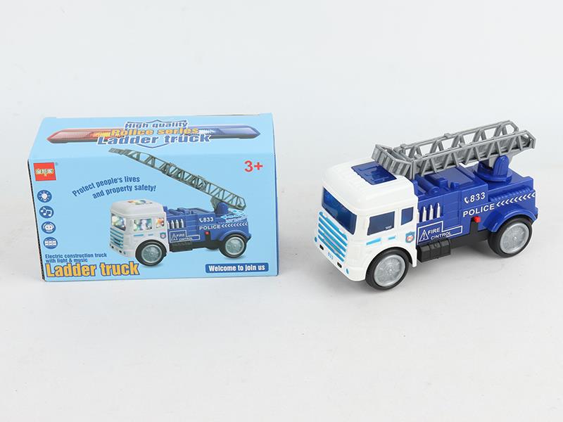 B/O Ladder Truck With Sound And Light