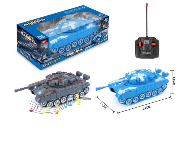 4-Channel  Tank With Light And  Music