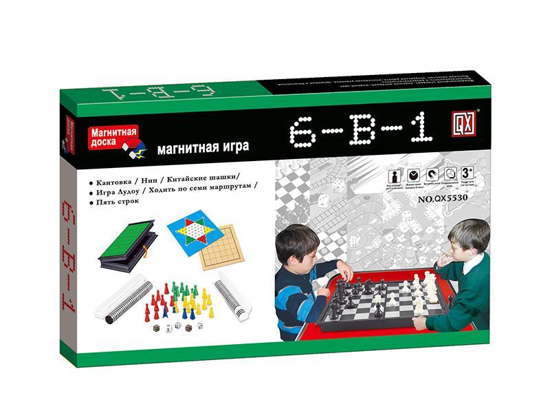 6 In 1 Magnetic Game Chess