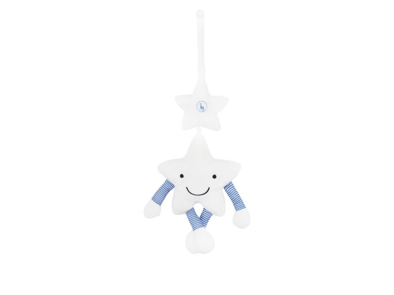 Music Blue Star Baby Wind Chime Pendant