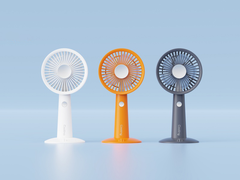 Handheld Fan With Base