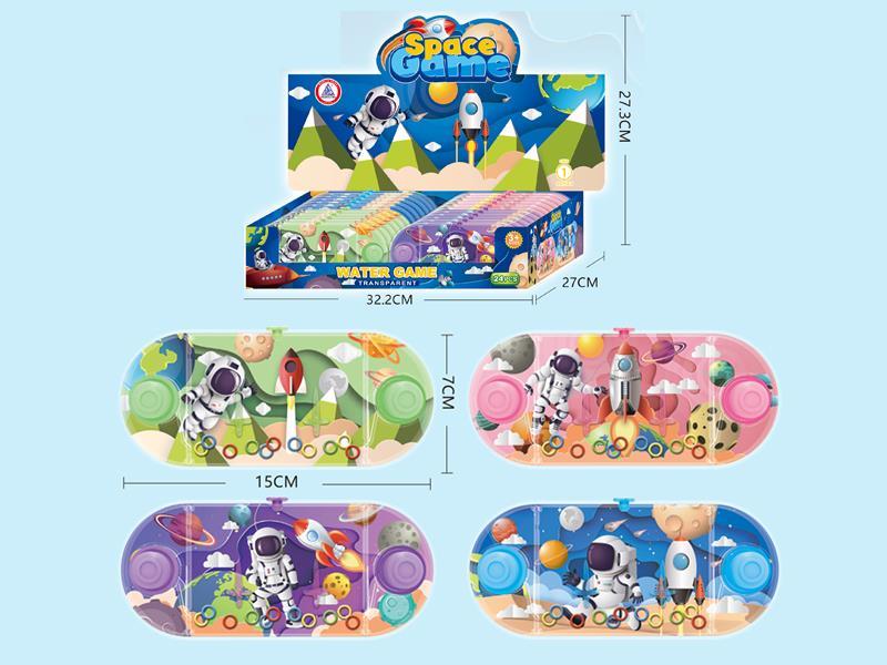 24PCS Space Transparent Water Machine