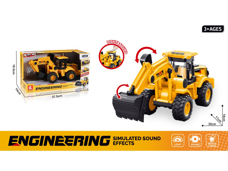 Sound And Light Inertial Excavator (Package 3*Ag13