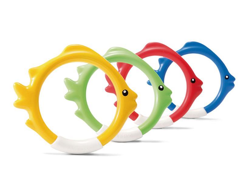 4PCS Swimming Fish Diving Circle