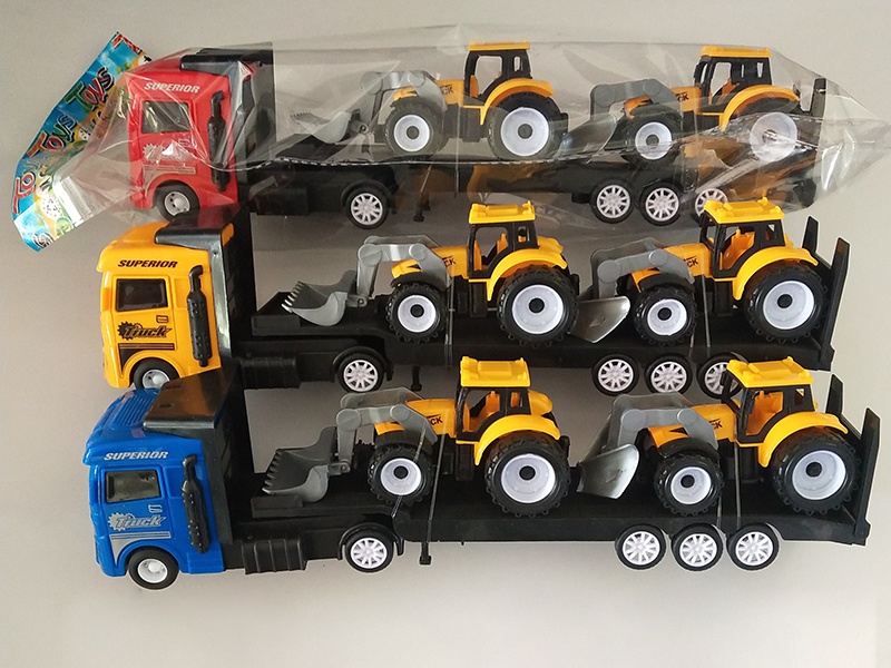 Friction Heavy Truck With Engineering Trucks