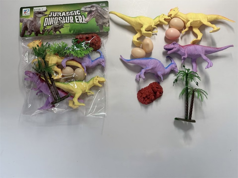 Pvc Dinosaur Set 10Pcs