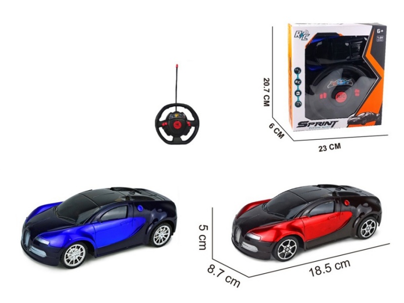 4-Channel  Remote Control Bugatti