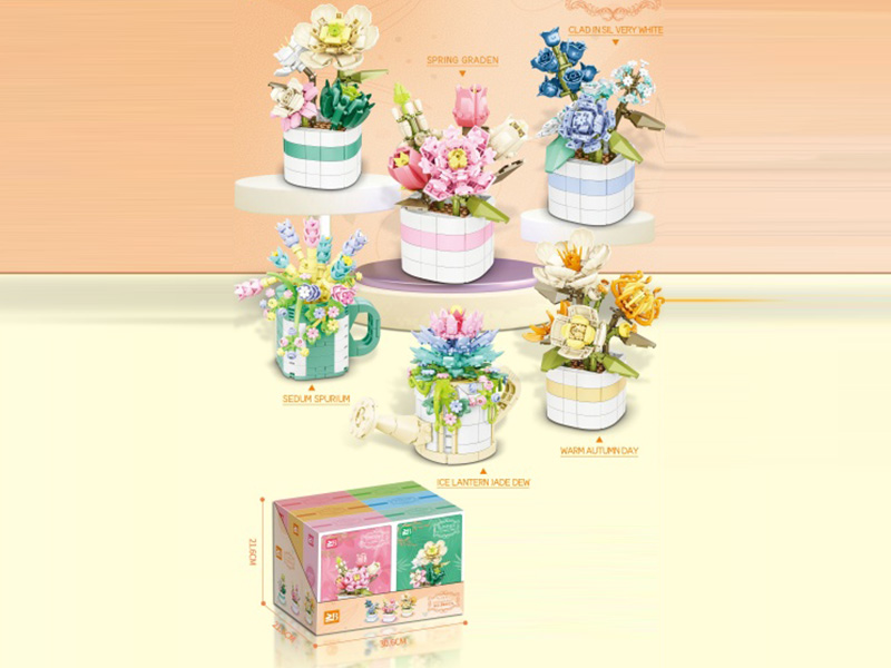 Building Blocks: A Riot Of Flowers