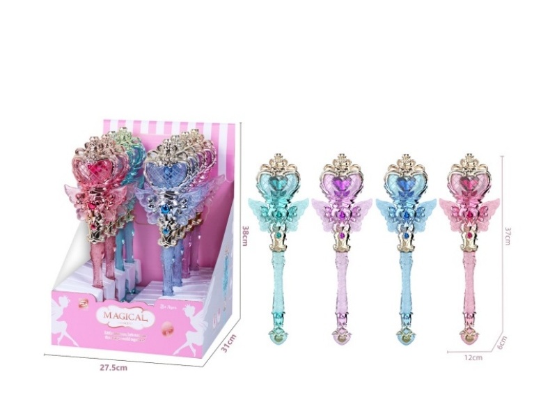 Electric Music Crystal Magic Sceptre 8pcs