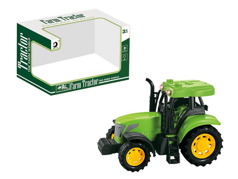 Friction Farm Tractor With Lights And Music