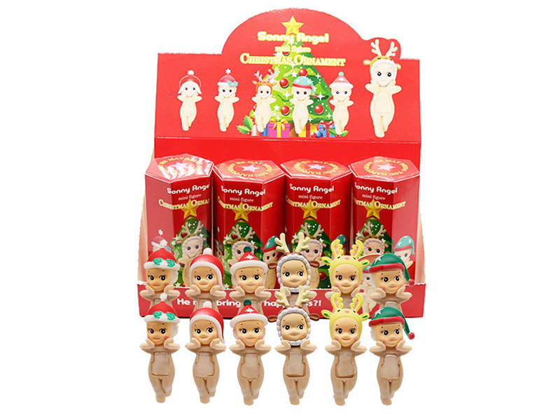 Sonny Angel Series Christmas Decorative Mini Figures 12pcs