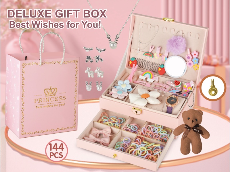 Pink Little Princess Jewelry Gift Box