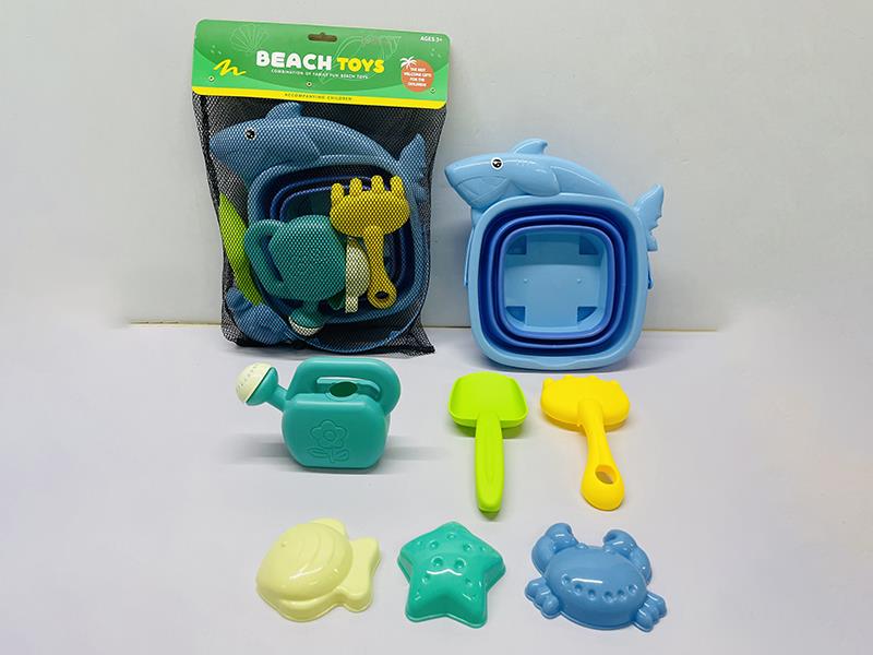 A 7-Piece Set Of Beach Gear