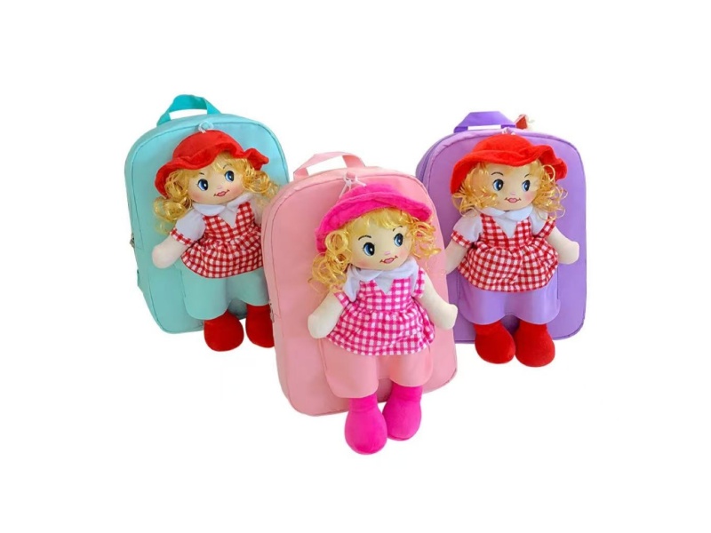 Children's Backpack With Doll