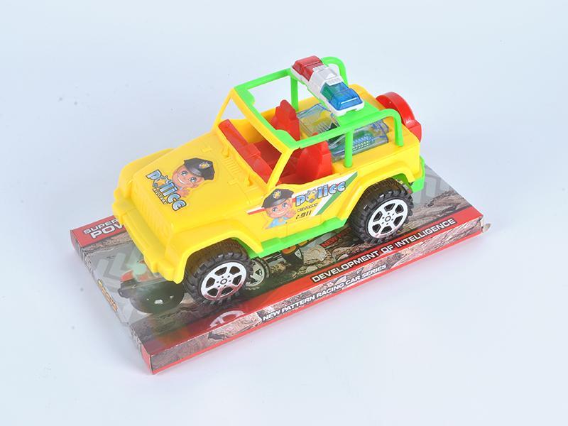 Friction Off-Road Police Car