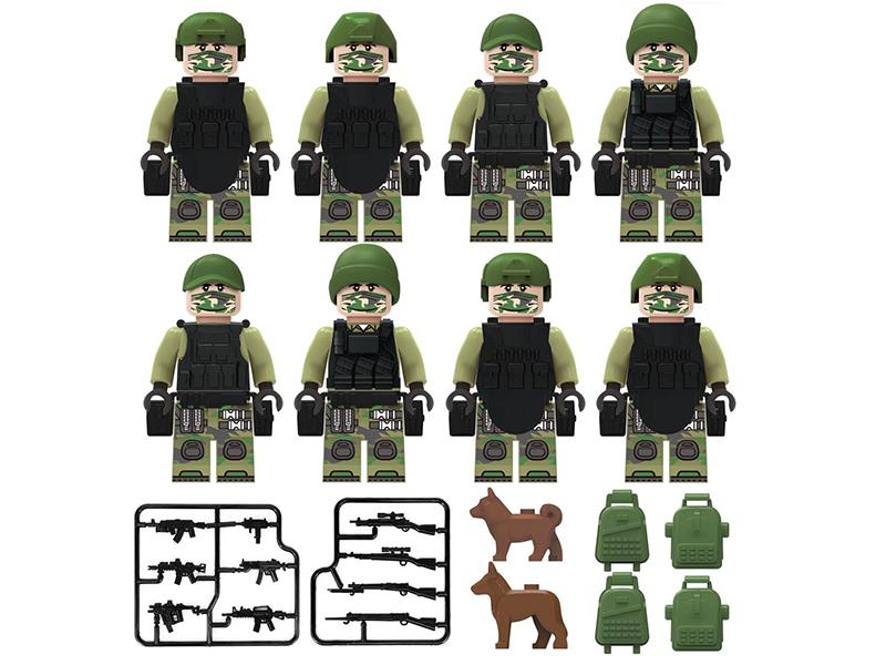 Counter Terrorism Military Building Blocks Figures Toys