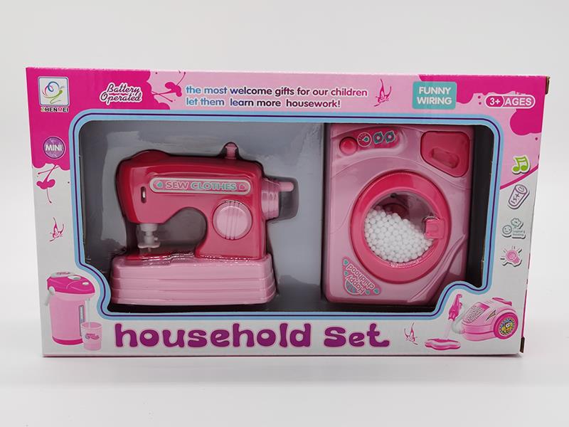 Sewing Machine + Washing Machine