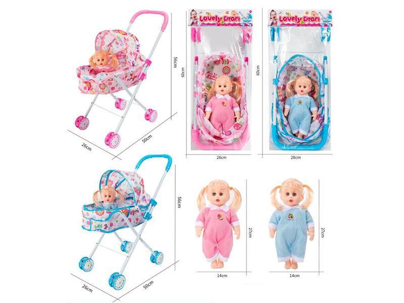 Stroller + 12" Doll