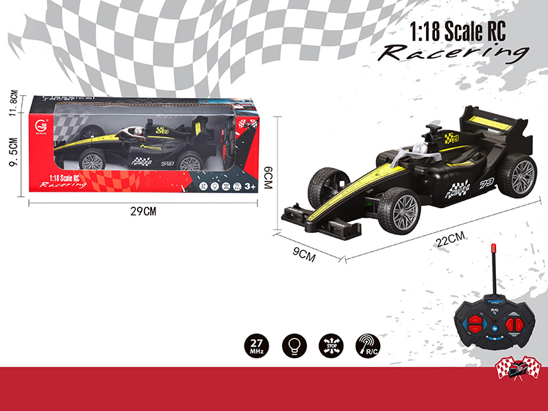 1:18 4CH R/C F1 Racing Car With Lights