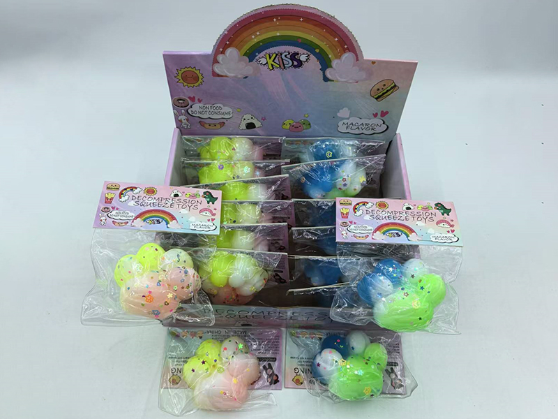 Pinching Fun: 60 Grams Of Three-Color Cat Paws