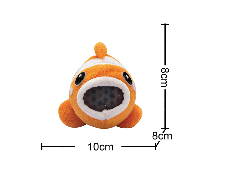 Sea Animal Plush Orbeeorbeez Ball - Clownfish